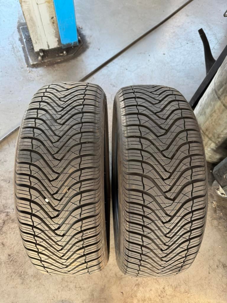 2x all season b merk banden 7mm profiel, Ophalen