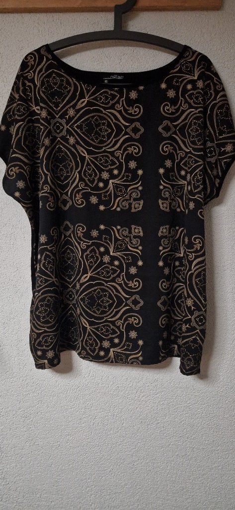 Norah prachtige top Maat 46, Kleding | Dames, Verzenden, Zwart, Nieuw, Shirt of Top