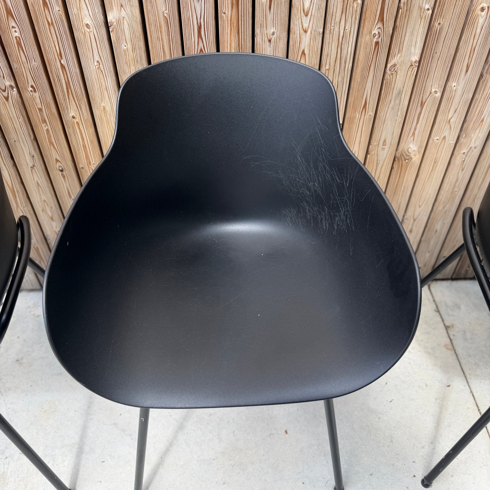Zwarte vlinder stoel van Bolia, Ophalen, Kunststof, Gebruikt, Zwart