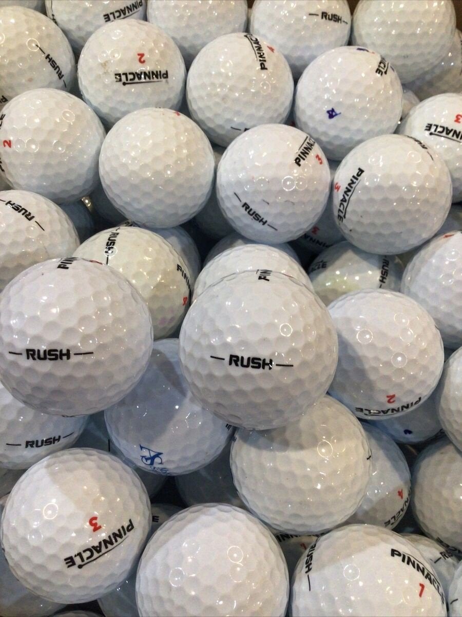 Pinnacle Rush Golfballen 100 stuks €70,00 AAAA, Sport en Fitness, Ophalen of Verzenden, Zo goed als nieuw, Bal(len)