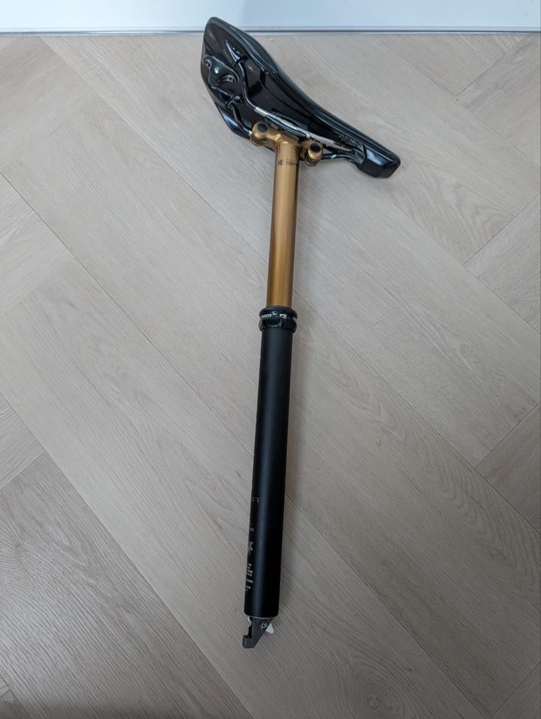 FOX Transfer Factory Dropper Post 175 mm 31,6 met Zadel, Fully, Ophalen of Verzenden, Gebruikt