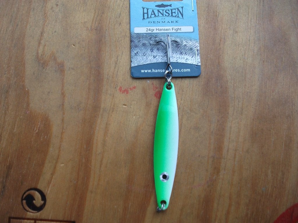24 grams Hansen Fight kunstaas lepel / roofvis lepel, Ophalen of Verzenden, Nieuw, Overige typen