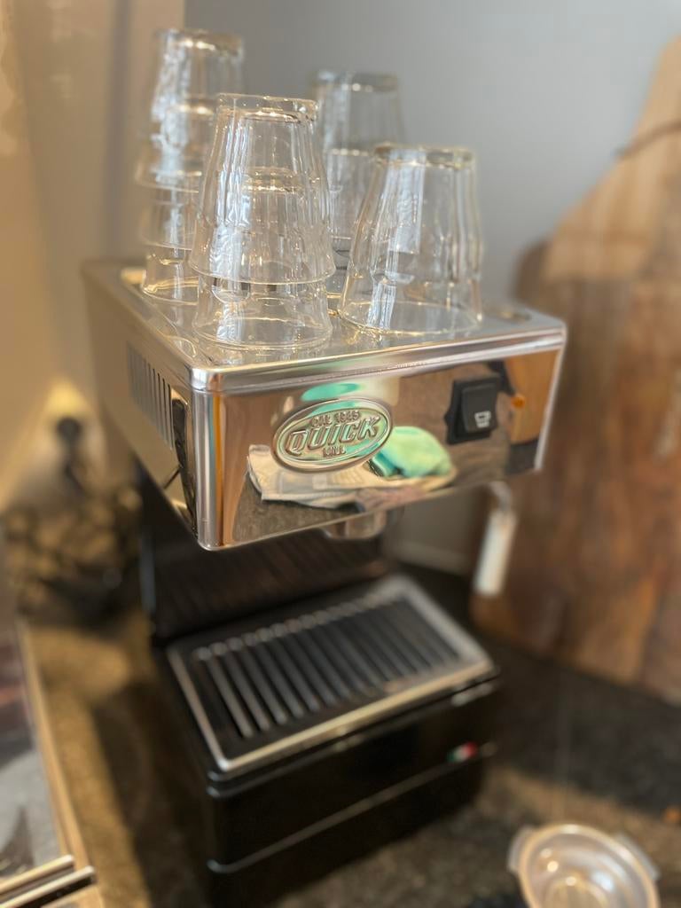 Mooie Quick Mill 2820 + koffiemolen, Witgoed en Apparatuur, Ophalen of Verzenden, Gebruikt, Overige merken, Overige typen