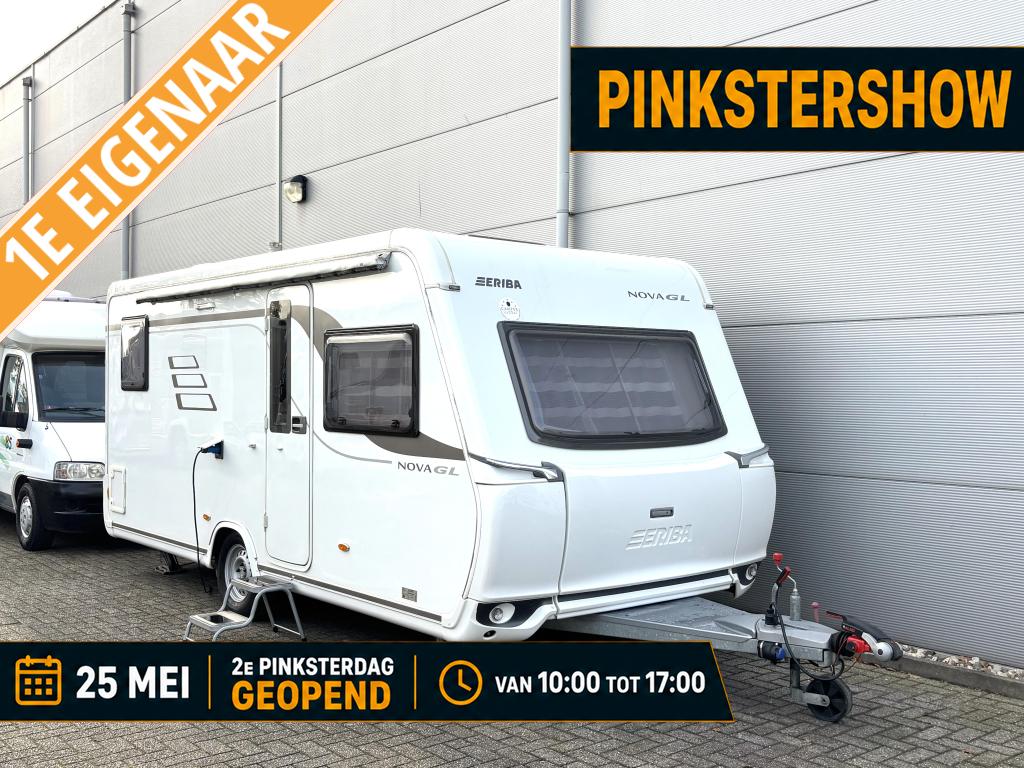 Hymer Eriba Nova 465 GL FRANSBED 1E EIGENAAR VLOERVERWARMING, Rondzit, Bedrijf, Overige typen, 6 tot 7 meter