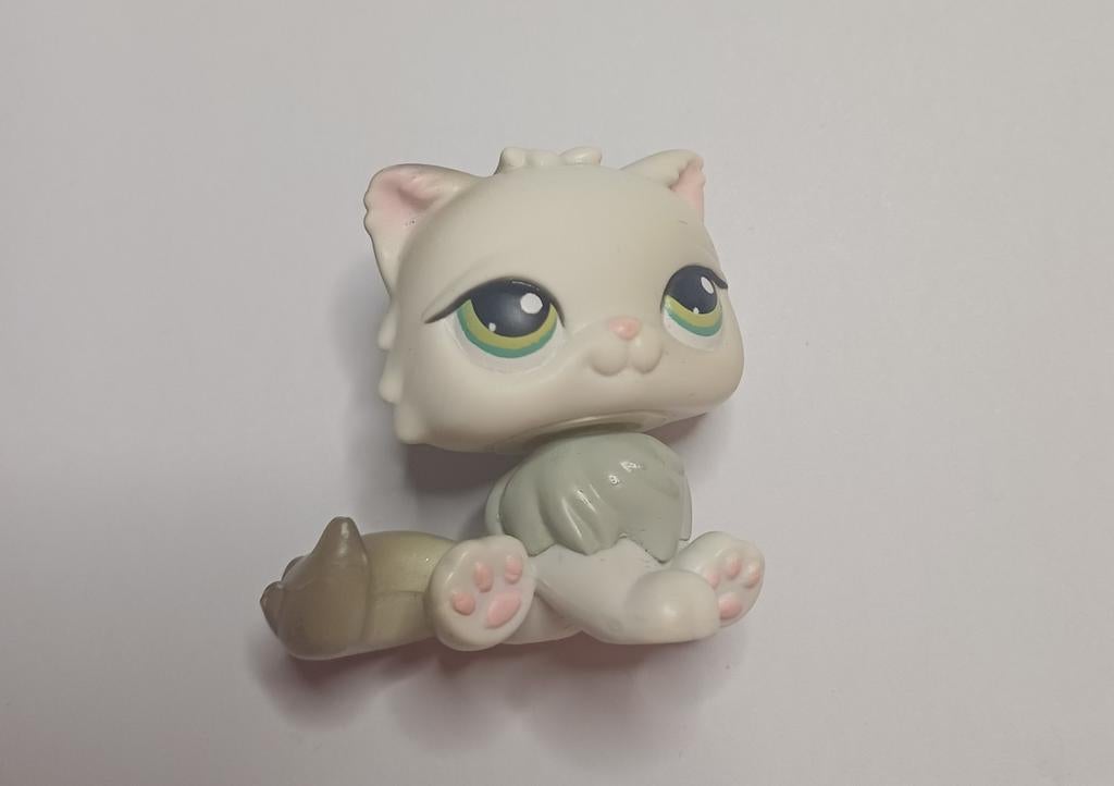 LPS Perzische kat #328 uit 2007 - Hasbro Littlest Pet Shop, Ophalen of Verzenden, Gebruikt