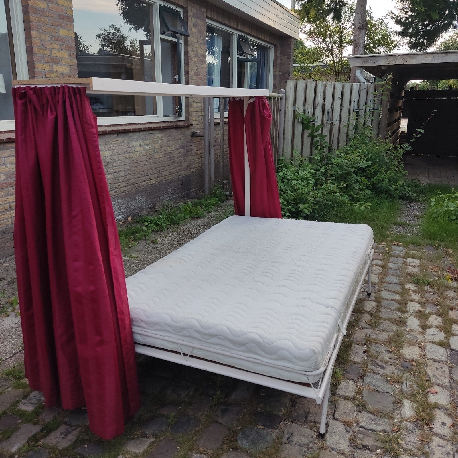 Opklapbed Twijfelaar 120cm, Ophalen