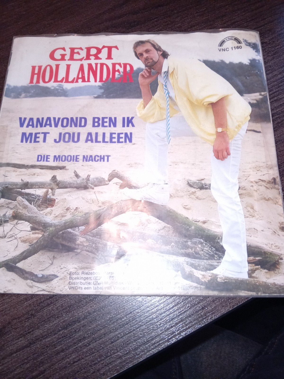 Zeldzame piratentopper: Gert Hollander, Gebruikt, 7 inch, Ophalen of Verzenden, EP