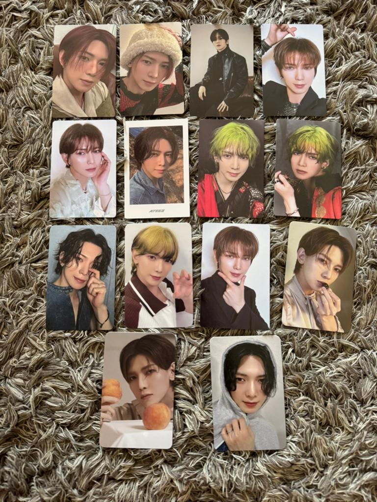 ateez yeosang, Verzamelen, Ophalen of Verzenden, Zo goed als nieuw, Foto of Kaart