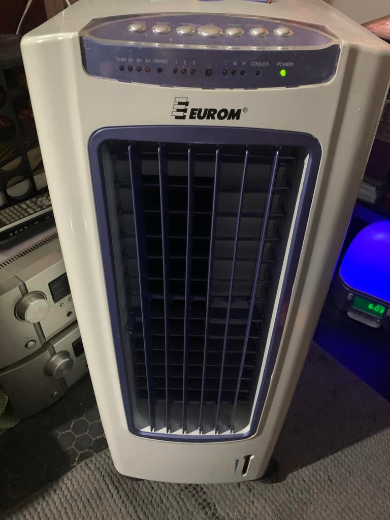 Eurom Air Cooler met Afstandsbediening, Gebruikt, Minder dan 60 m³, 3 snelheden of meer, Ophalen of Verzenden