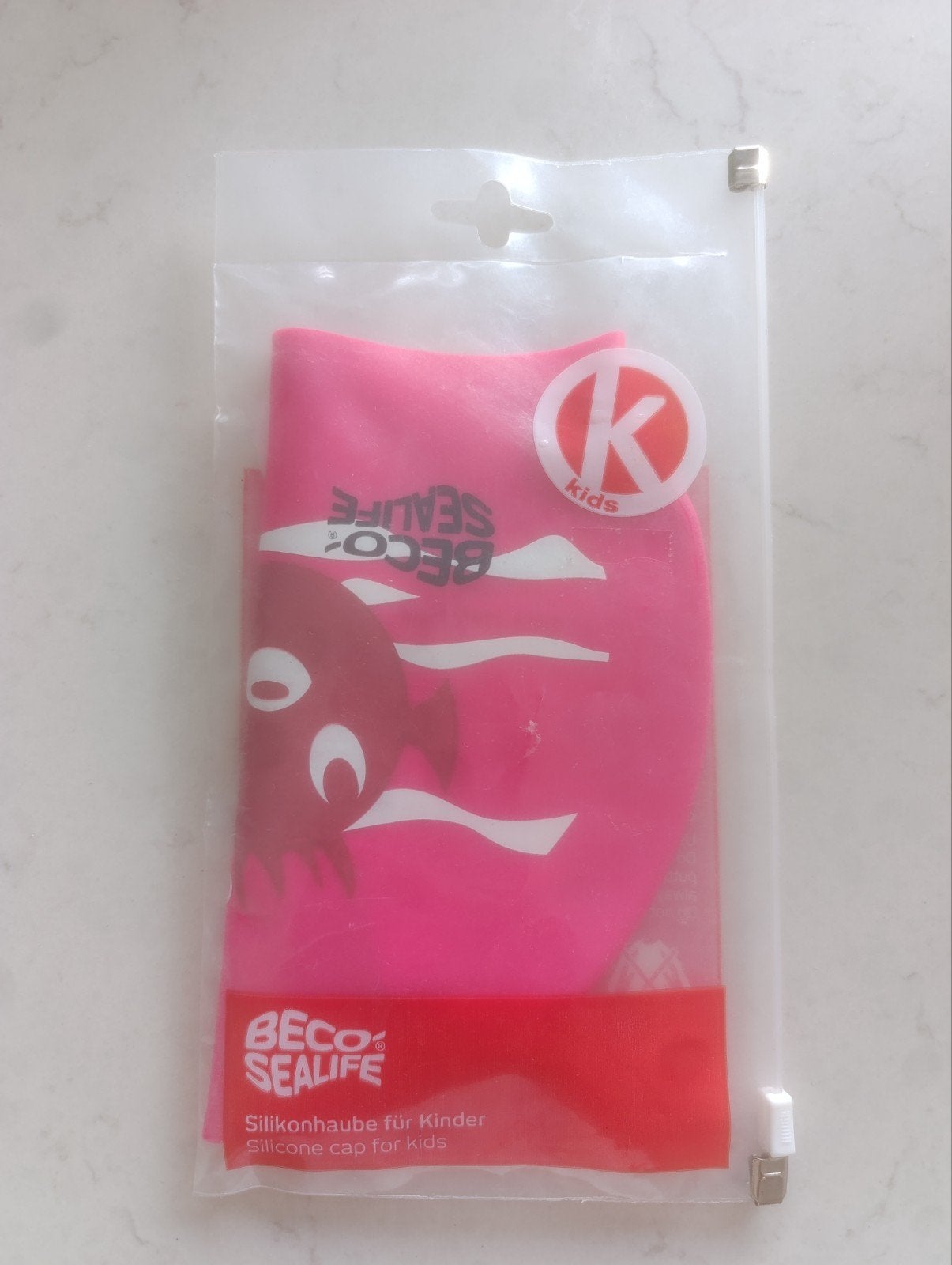 BECO Sealife Zwemmuts voor Kinderen - Roze, Ophalen, Meisje, One size, Nieuw