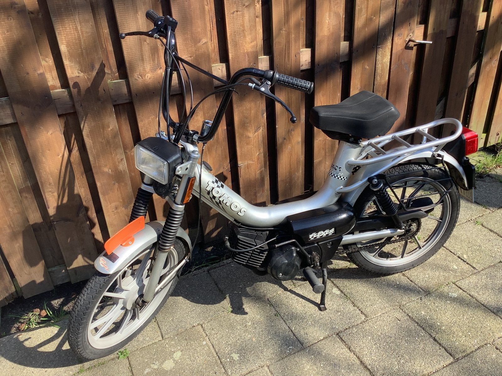 Tomos Flexer , blauw kenteken , snorbrommer ., Fietsen en Brommers, Brommers | Tomos, Ophalen, Zo goed als nieuw, Flexer