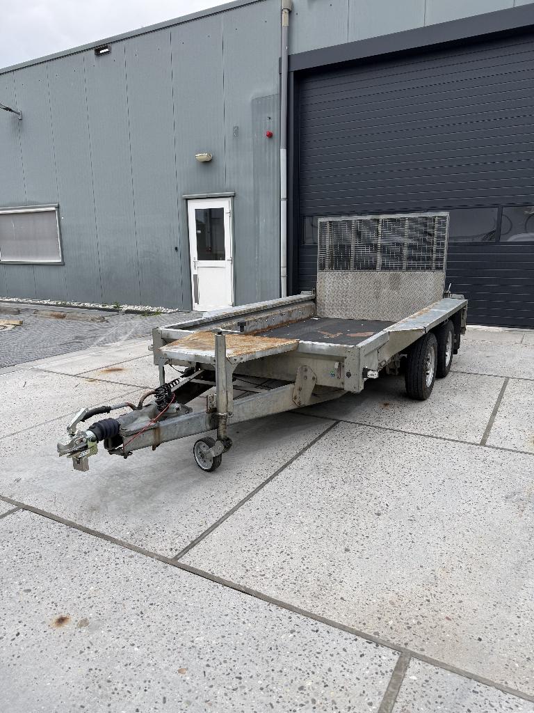 ifor williams machinetransporter GX105 245x127cm  2700KG., Ophalen, Gebruikt, Ifor williams, Ifor williams