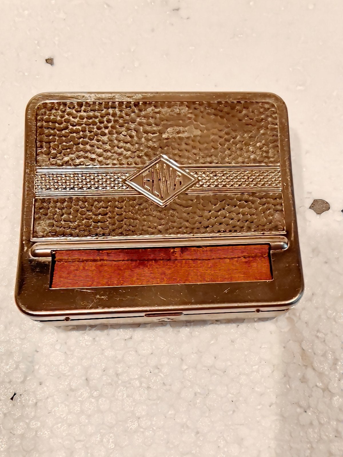Vintage Elwa sigarettenroller / klapdoosje voor shag, Ophalen of Verzenden, Gebruikt, Overige typen