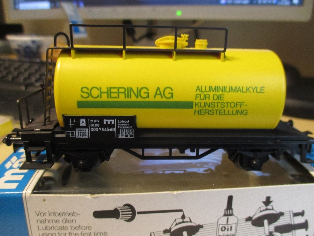 Marklin tankwagon van de DB  Schering AG, NVT, Wisselstroom, Wagon, NVT