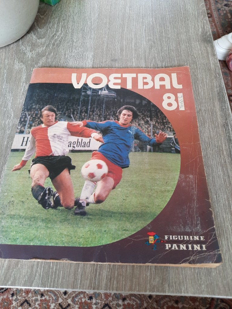 VOETBAL  1981  PANINI  ALBUM, Ophalen of Verzenden, Gelezen, Watersport en Hengelsport