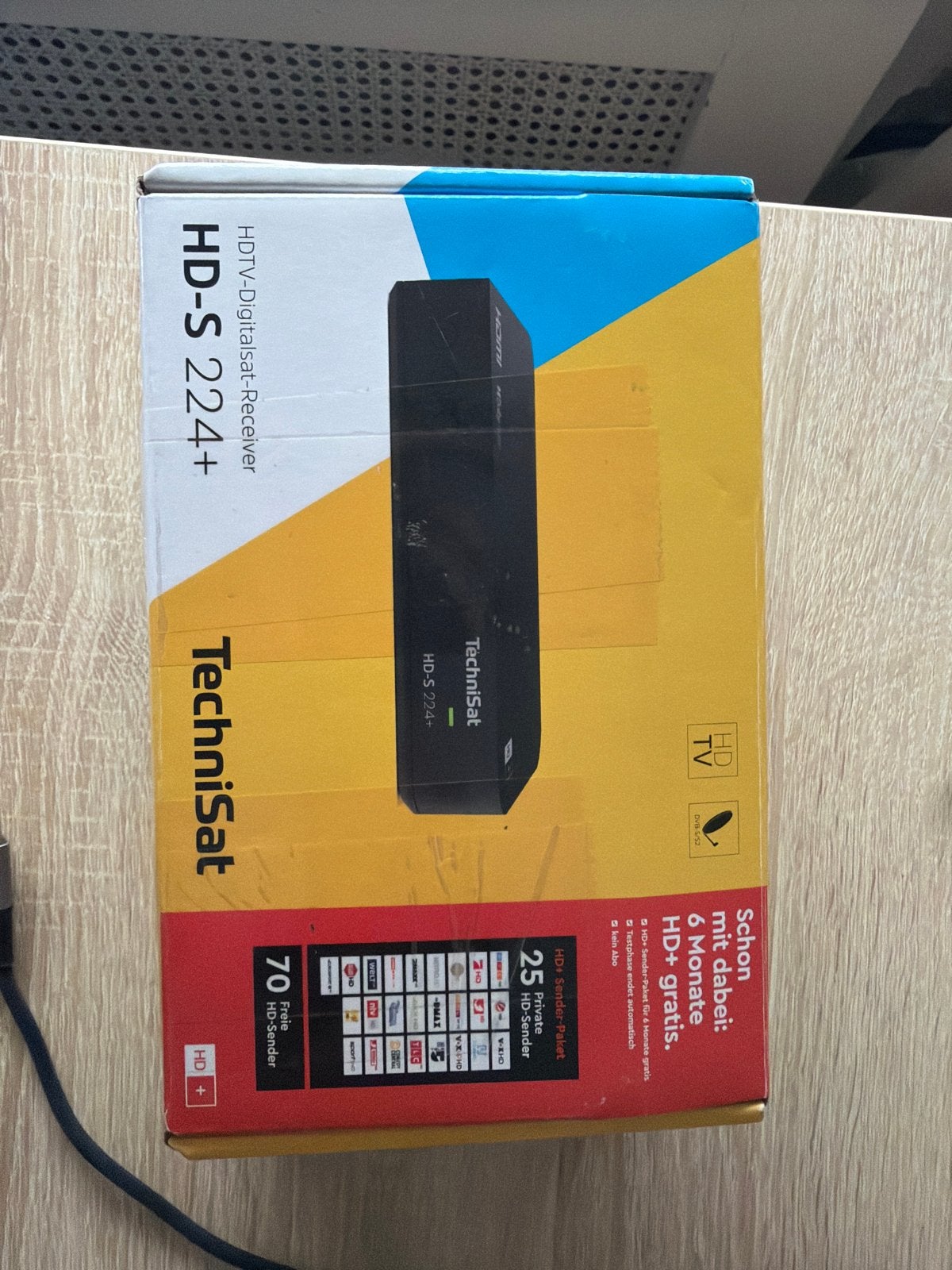 TechniSat HD-S 224+ Satelliet HD-ontvanger - Nieuw in doos, Ophalen of Verzenden, Nieuw, Decoder