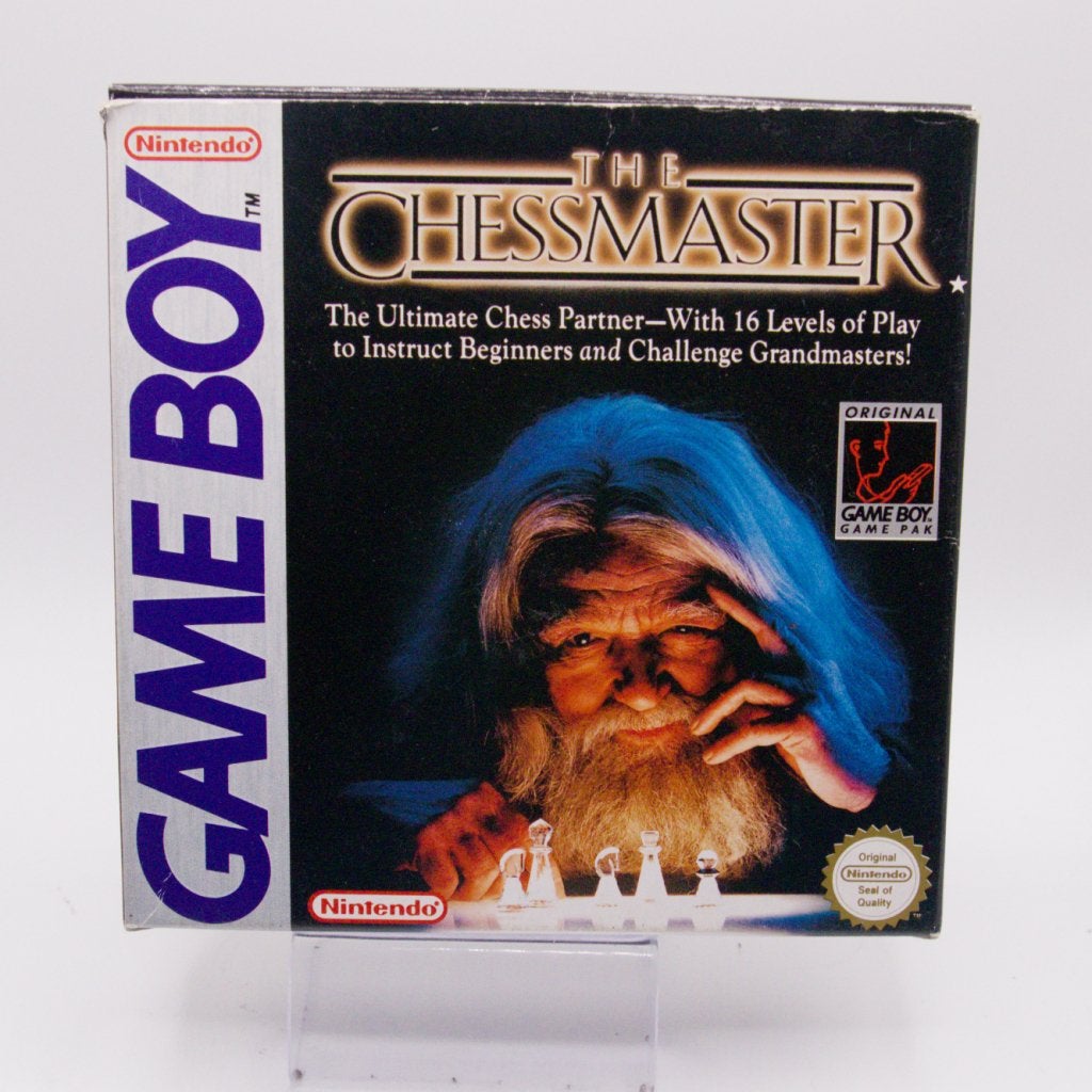 The Chessmaster | Nintendo Gameboy | Compleet | PAL |, Spelcomputers en Games, Nintendo, Gebruikt, Support@nintendo.com, 11-1 Hokotate-cho, Kamitoba, Minami-ku
Kyoto 601-8501
Japan