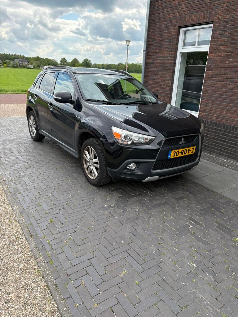 Mitsubishi ASX 1.6 86KW 2011 Zwart, Auto's, Mitsubishi, Particulier, ASX, Benzine, B, SUV of Terreinwagen, Handgeschakeld, Origineel Nederlands