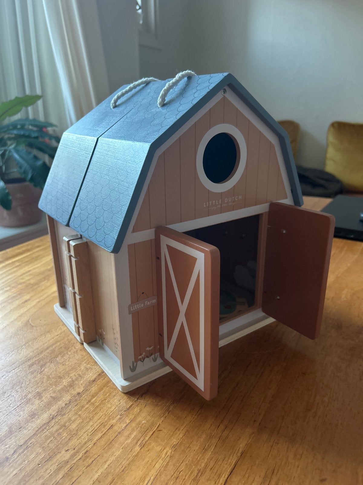Little Dutch Houten Boerderij met Dieren en Figuren, Ophalen, Zo goed als nieuw, Overige typen