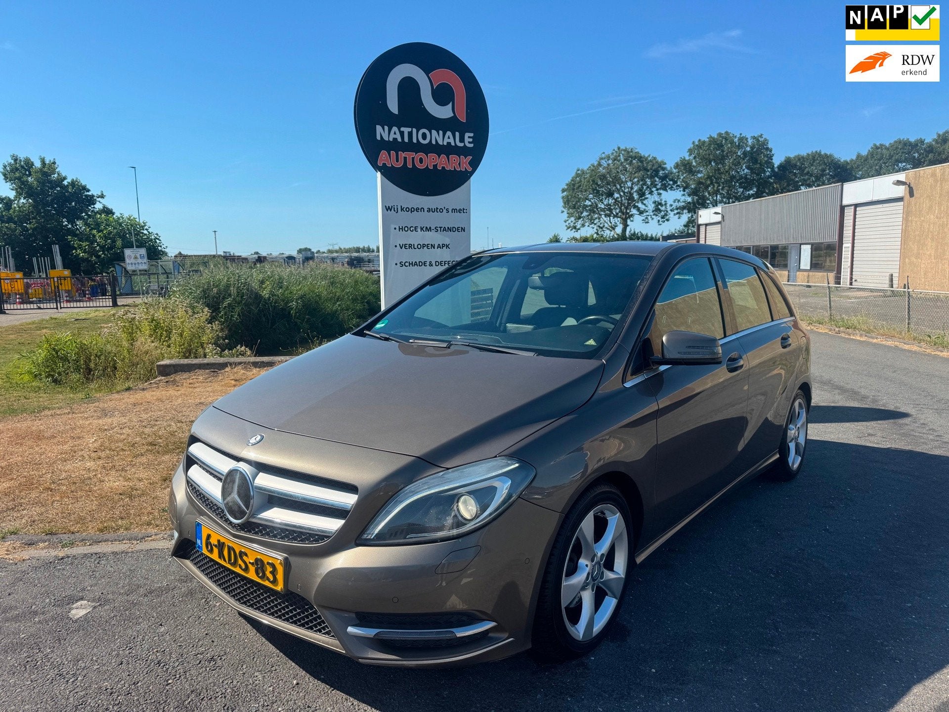 Mercedes-Benz B-klasse 2013 * 180 Ambition * Automaat * APk, Auto's, 1325 kg, Gebruikt, Euro 6, 4 cilinders