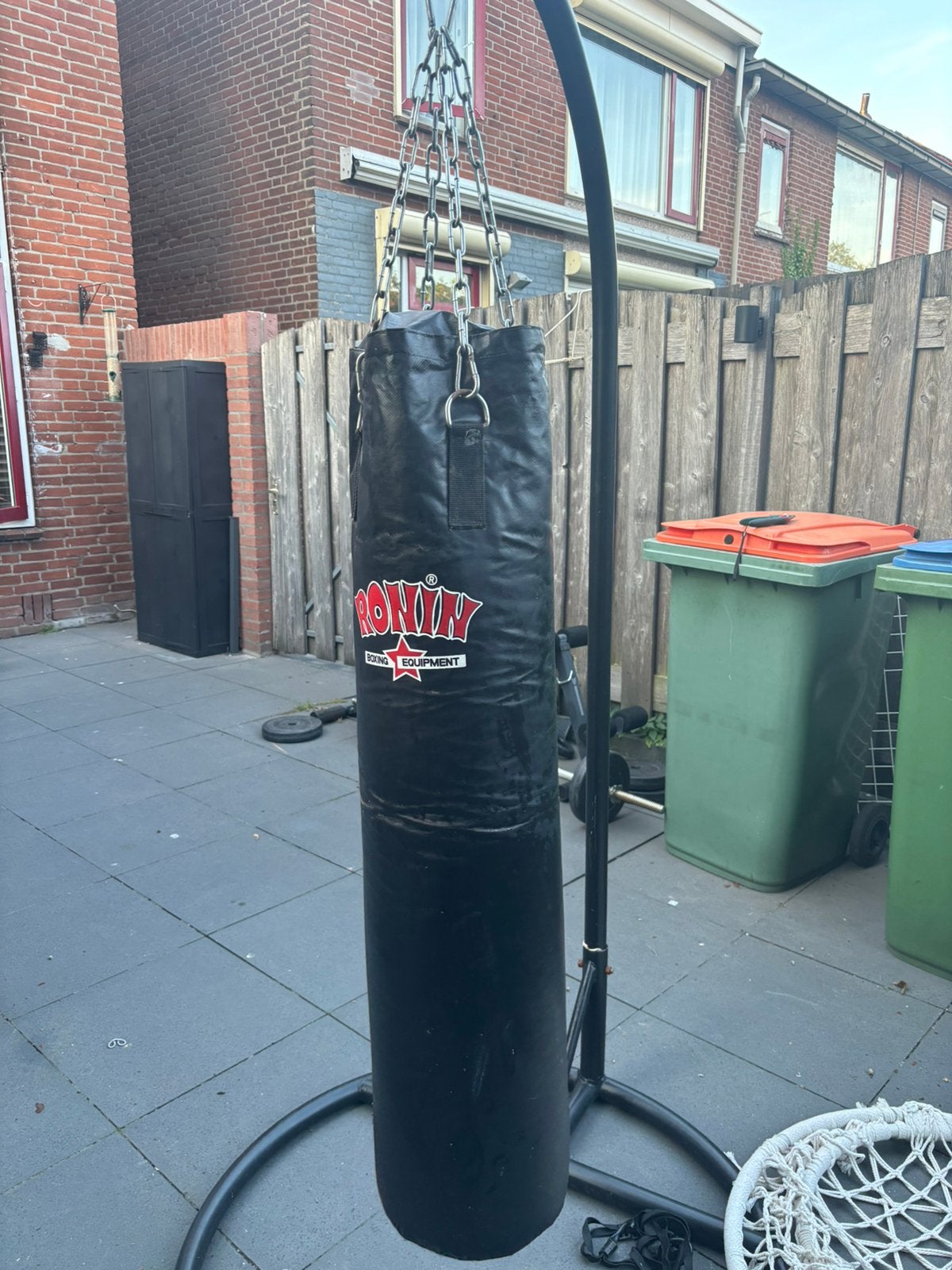 Zware boxzak! ( zonder zwarte houder), Sport en Fitness, Boksen, Ophalen, Gebruikt, Bokszak