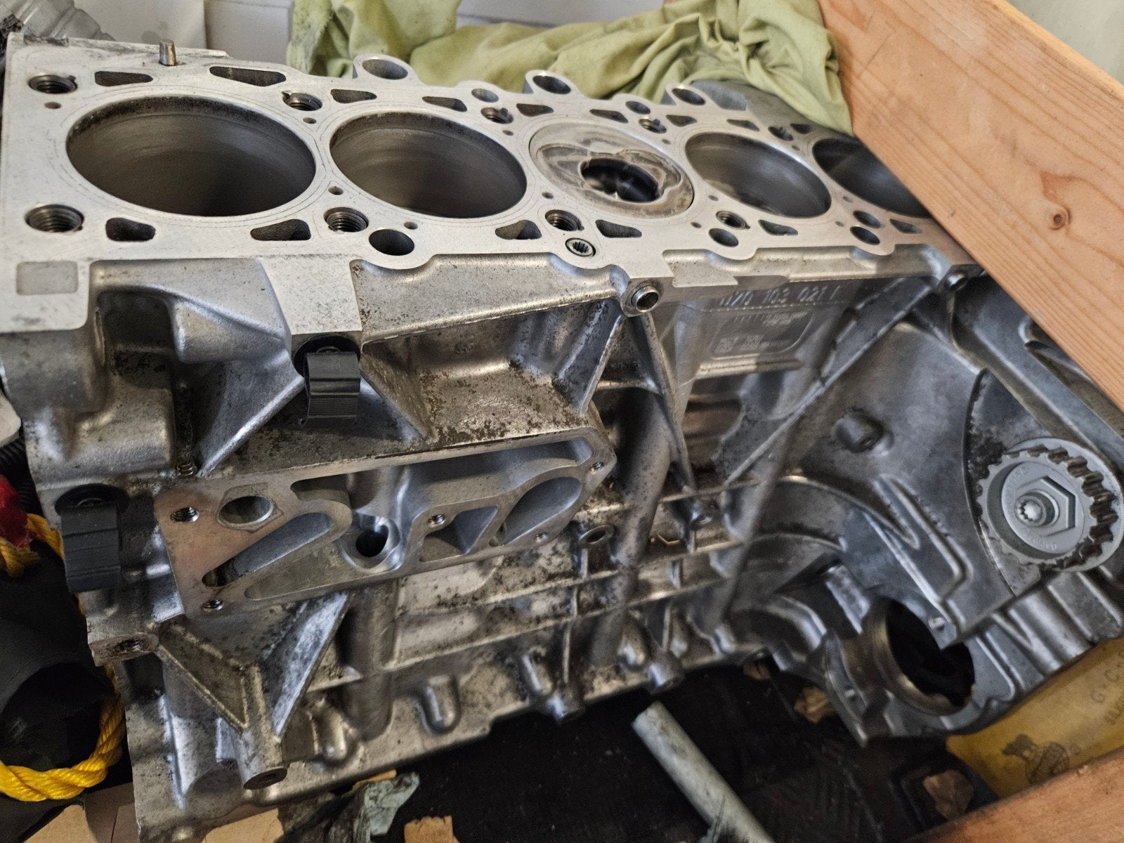 Vw Transporter T5 2.5 Tdi AXD revisie onderblok, Auto-onderdelen, Motor en Toebehoren, Ophalen, Gereviseerd, Volkswagen