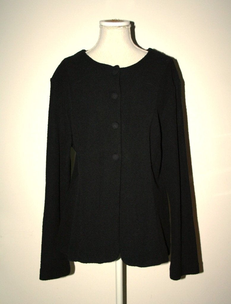 H&M bruin katoen jasje mt 42 L, Kleding | Dames, Jasjes, Kostuums en Pakken, H&M, Bruin, Verzenden, Maat 42/44 (L)