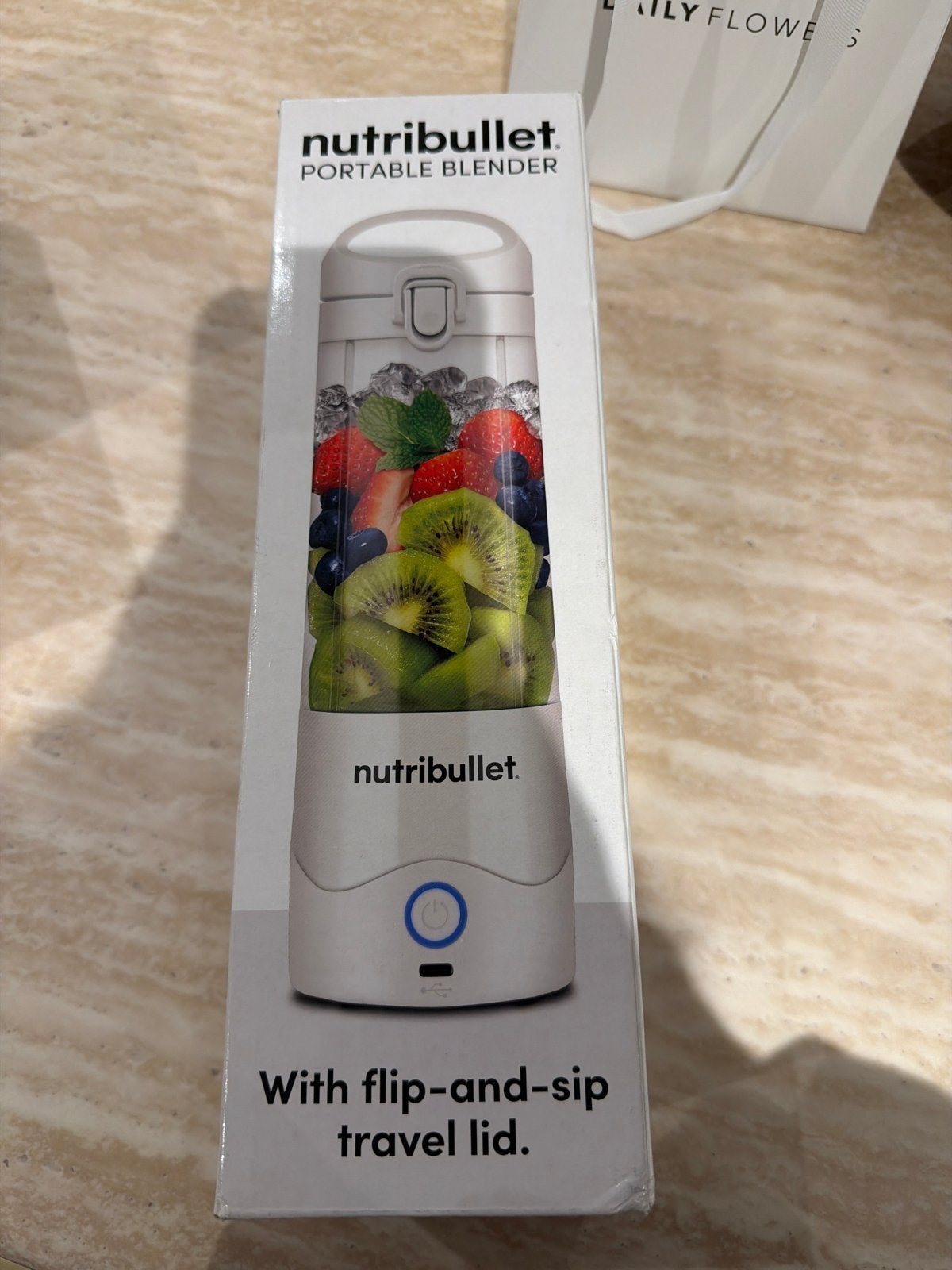Nutribullet Portable Blender - Nieuw in doos, Witgoed en Apparatuur, Ophalen of Verzenden, Nieuw, Blender to go