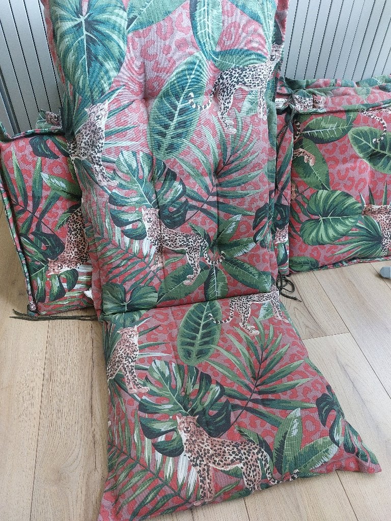 Tuinstoelkussens, Ophalen, Zo goed als nieuw