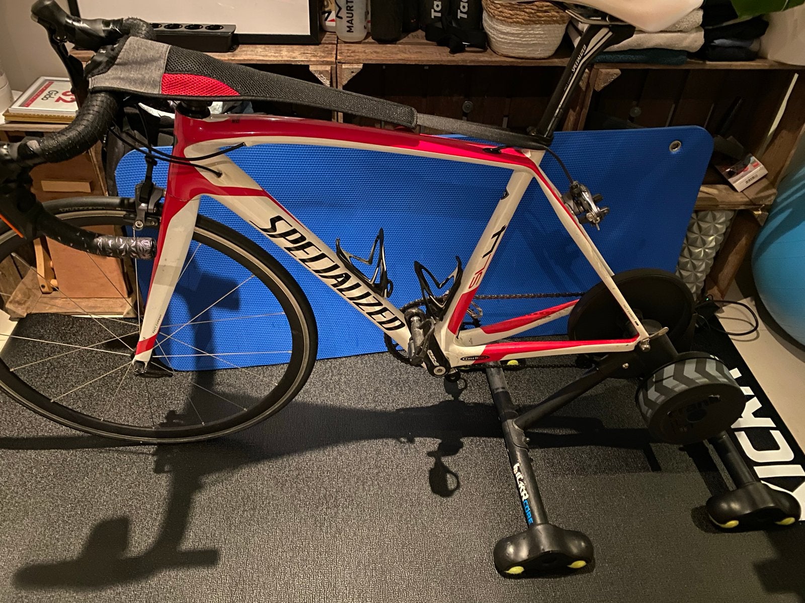 Complete Zwift Setup: Specialized Tarmac, Wahoo KICKR Core, Ophalen, Gebruikt, Overige typen