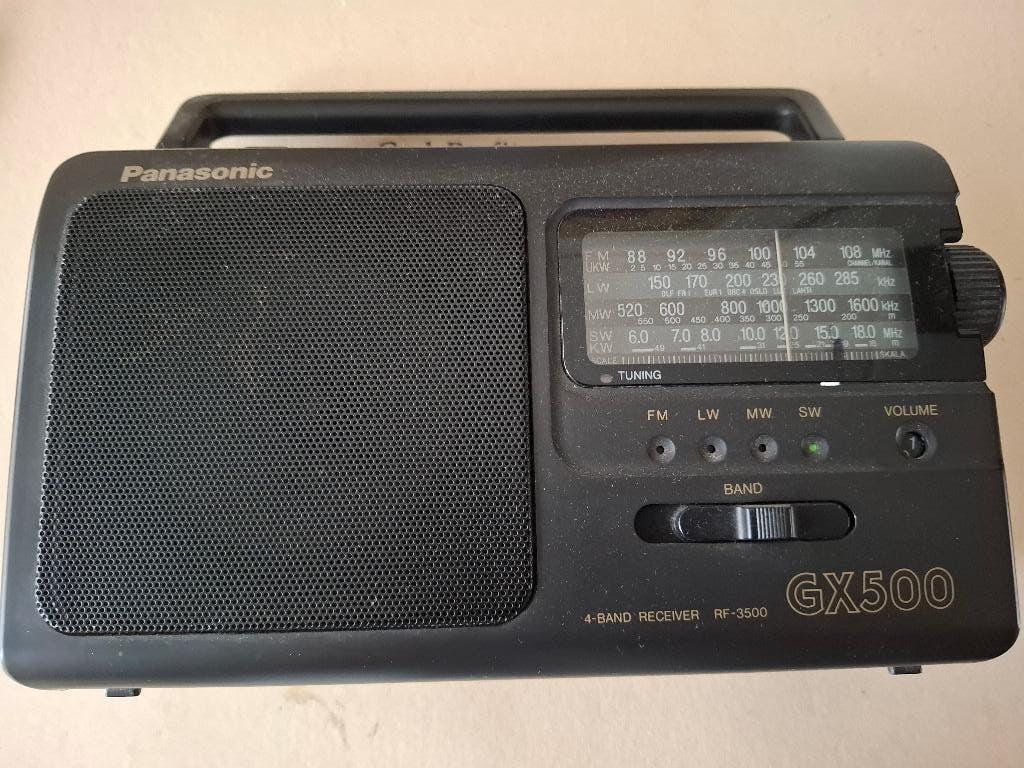 Radio Panasonic GX500, Audio, Tv en Foto, Radio's, Verzenden, Gebruikt
