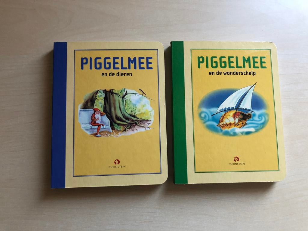 Piggelmee en de dieren en Piggelmee en de Wonderschelp, Ophalen of Verzenden, Zo goed als nieuw