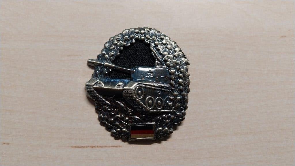 panzertruppe baret embleem, Verzamelen, Ophalen, Landmacht, Duitsland, Embleem of Badge