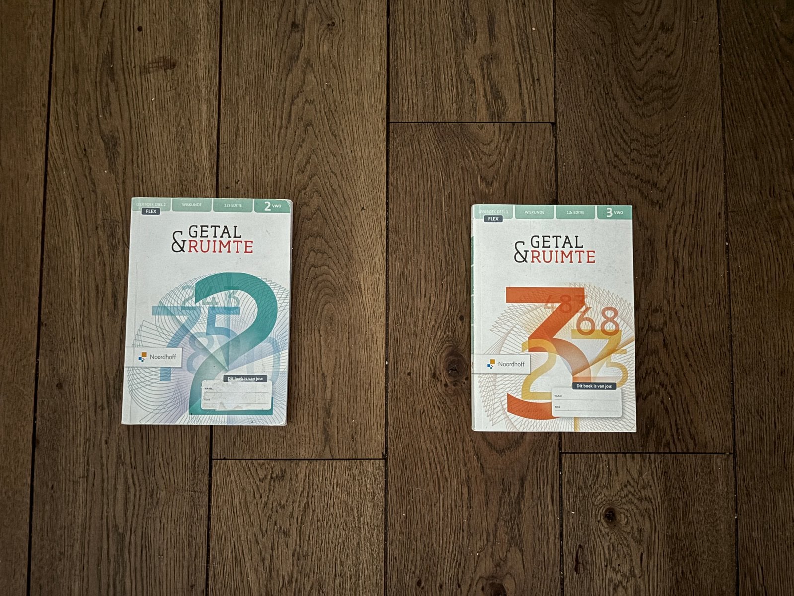 Getal en ruimte VWO 2 deel 2 & Getal en ruimte VWO 3 deel 1, Ophalen, Zo goed als nieuw, VWO, Overige vakken