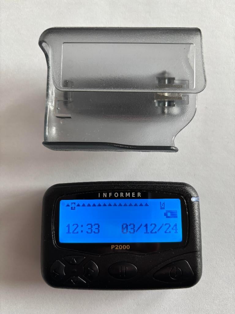 Informer Pro P2000 pager, Telecommunicatie, Zenders en Ontvangers, Ophalen of Verzenden, Zo goed als nieuw, Ontvanger