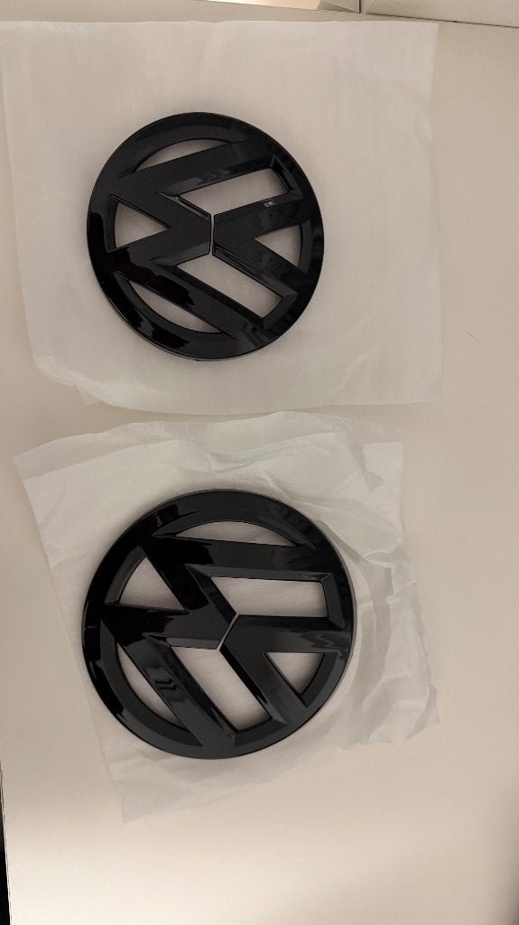 Volkswagen (MK6) logo zwart, Ophalen, Nieuw, Volkswagen