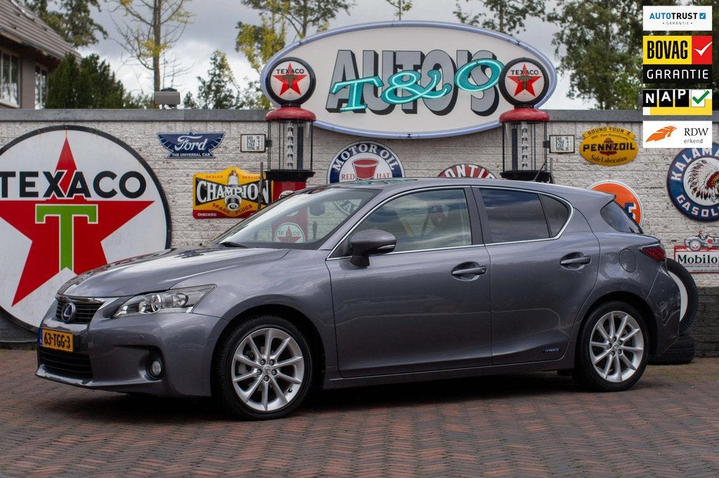 Lexus CT 200h Business Line Pro 1e Eig. 45.900 km +NAP NL-au, Euro 5, Gebruikt, 4 cilinders, Alcantara