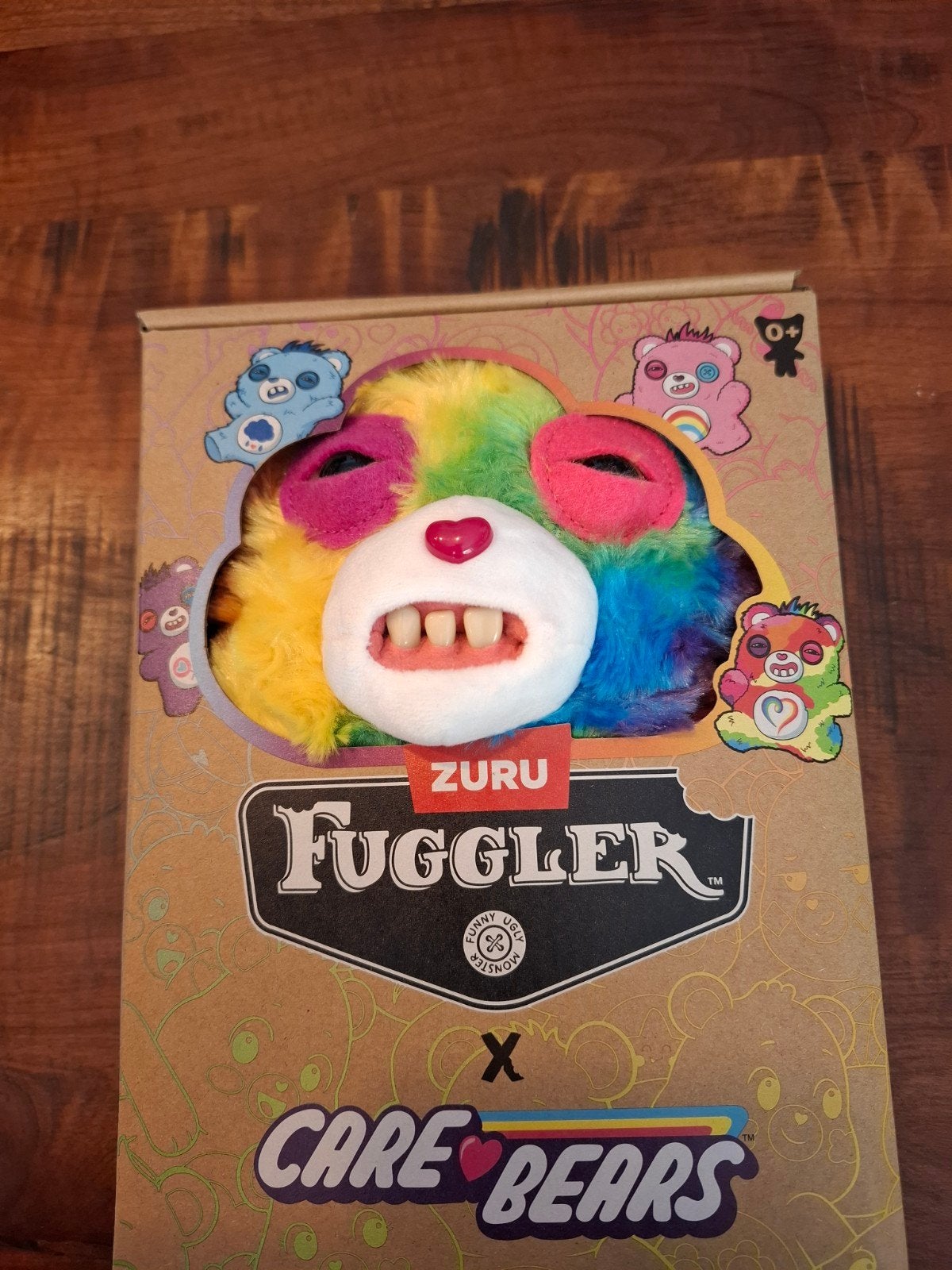 Fuggler x Care Bears Regenboog Troetelbeertje Nieuw in Doos, Overige karakters, Beer, Nieuw, Ophalen of Verzenden