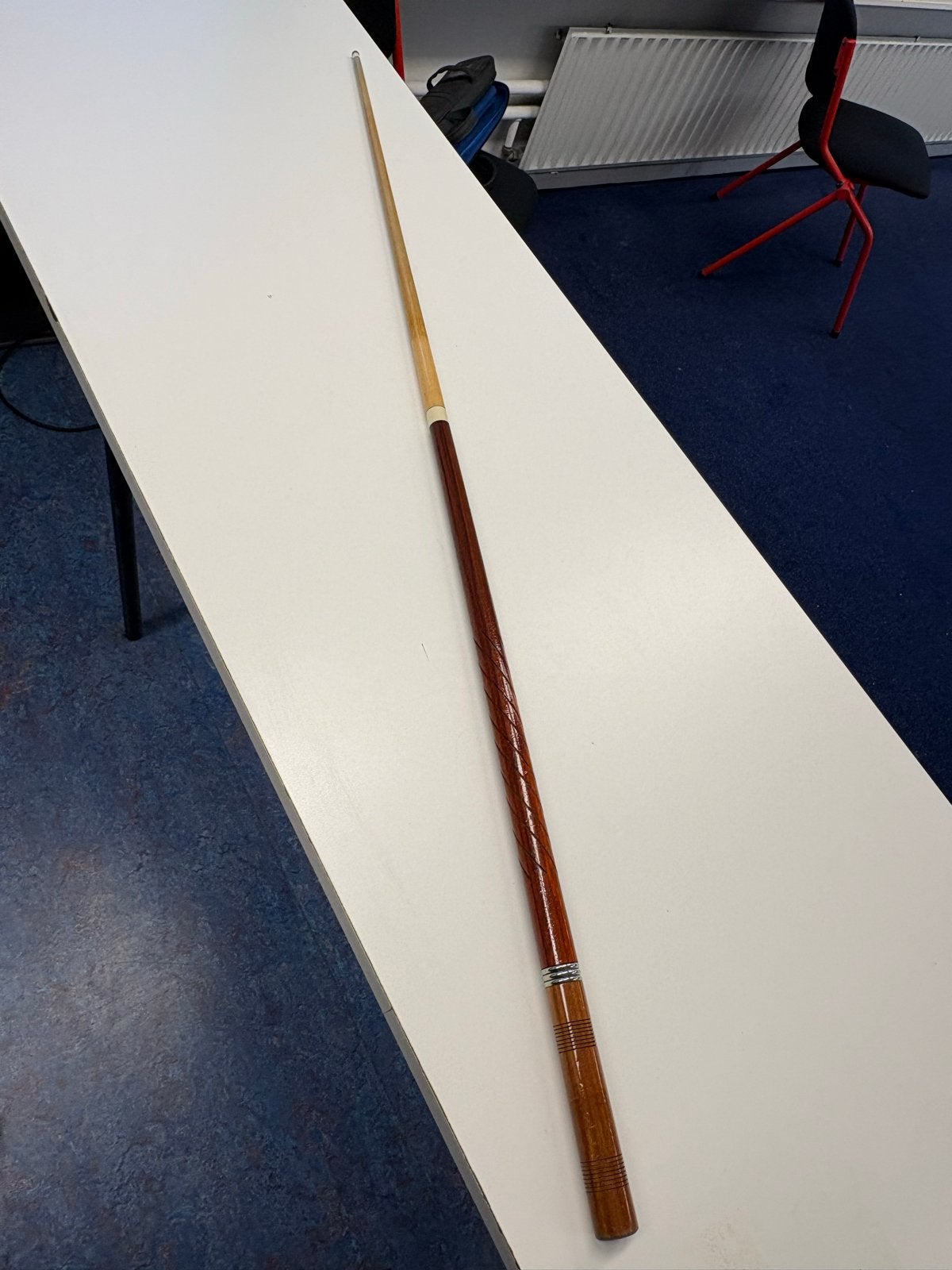 Biljartkeu met tas voor meer keu’s, Ophalen, Gebruikt, Keu of Ballen