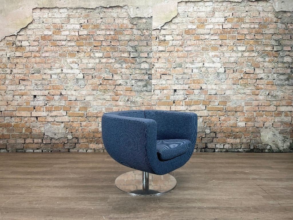 B&B Italia Tulip – Donkerblauw | Jeffrey Bernett, Huis en Inrichting, Ophalen, Design, 75 tot 100 cm, Zo goed als nieuw