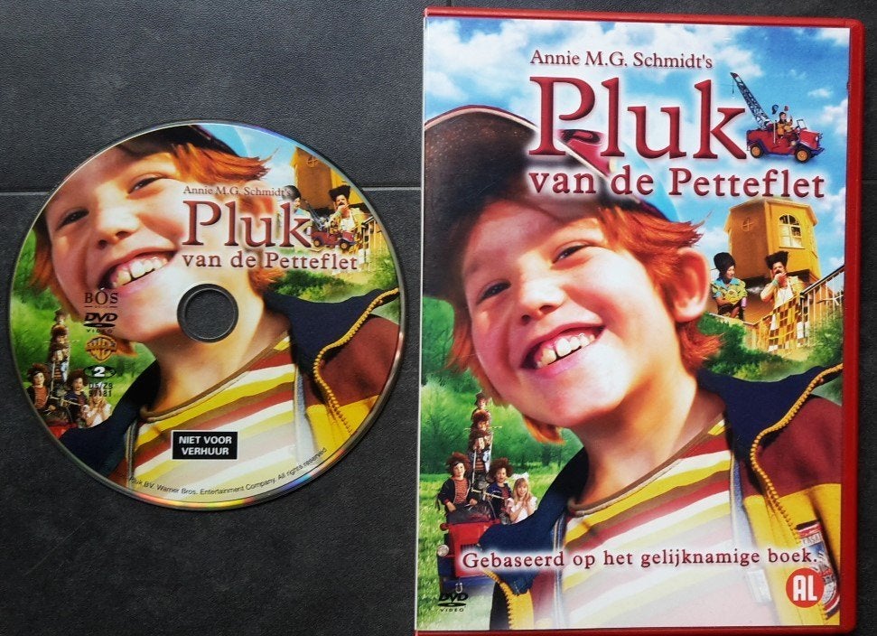 DVD - Pluk van de Petteflet - Film - Annie MG Schmidt, Avontuur, Alle leeftijden, Zo goed als nieuw, Film