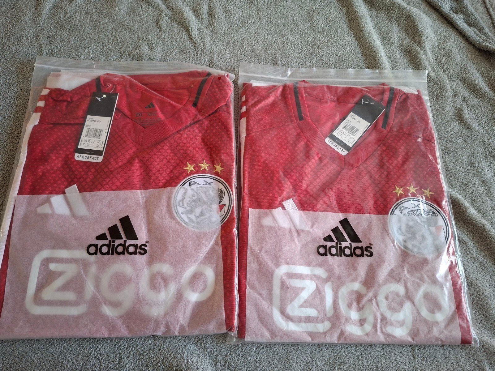 Ajax shirt maat XL en XXL, Ophalen of Verzenden, Voetbal, Rood, Maat 56/58 (XL)