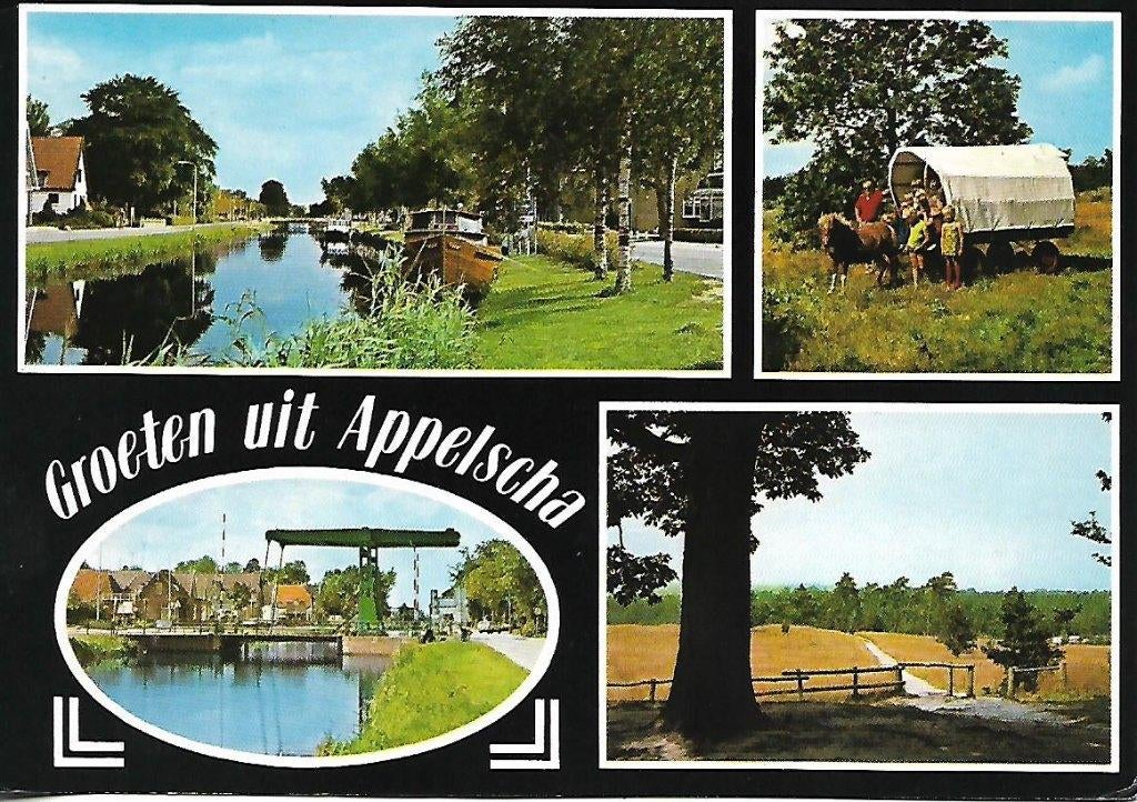Appelscha- -4-luik., Verzenden, 1980 tot heden, Gelopen, Friesland