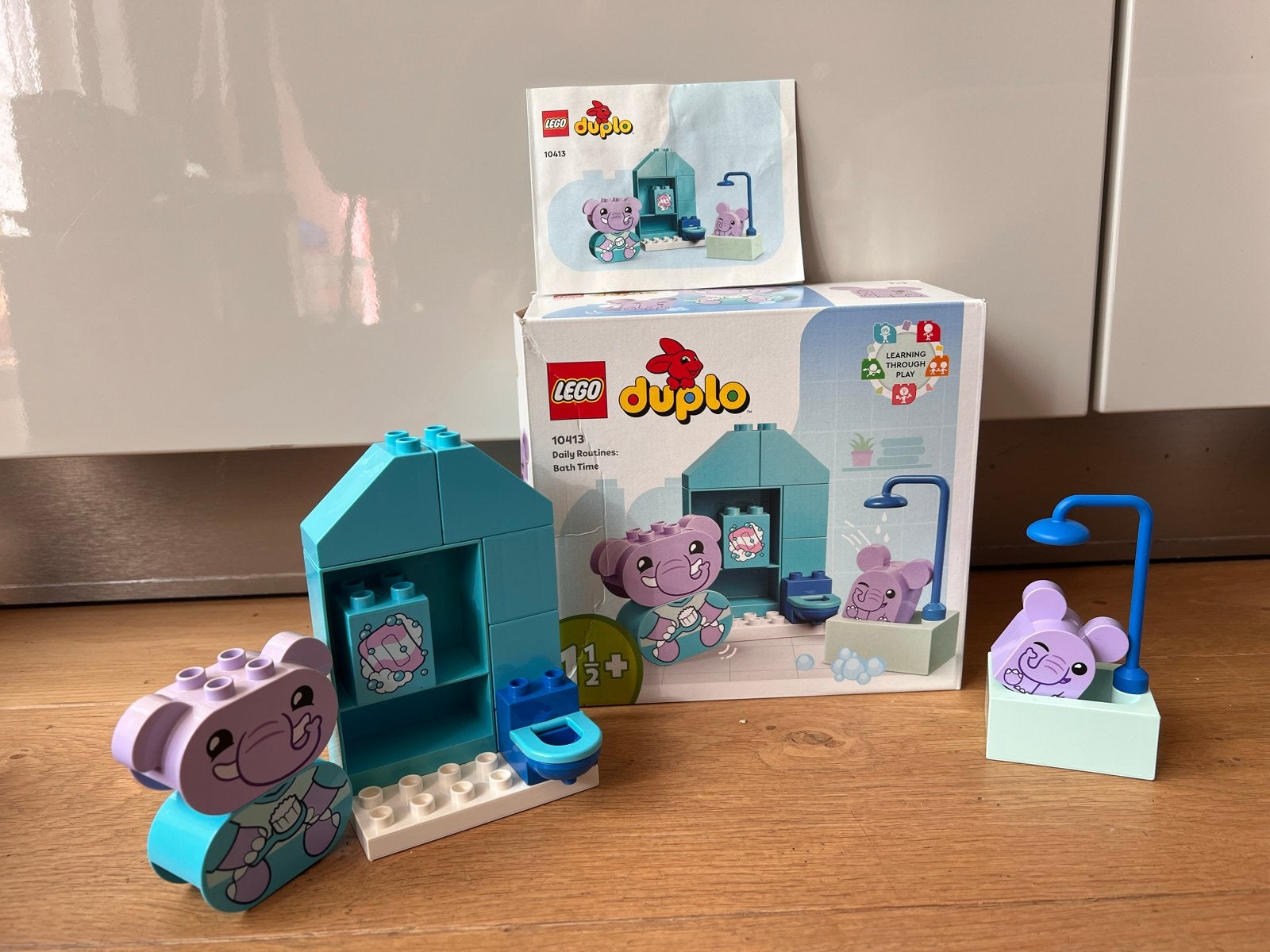 LEGO Duplo 10413 Dagelijkse gewoontes – in bad, Ophalen of Verzenden, Zo goed als nieuw