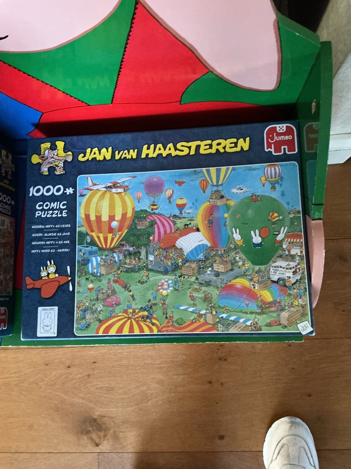 Jan van Haasteren 1000+ Comic Puzzle - Ballonnenfestival, Ophalen of Verzenden, Meer dan 50 stukjes, Gebruikt, 6 jaar of ouder