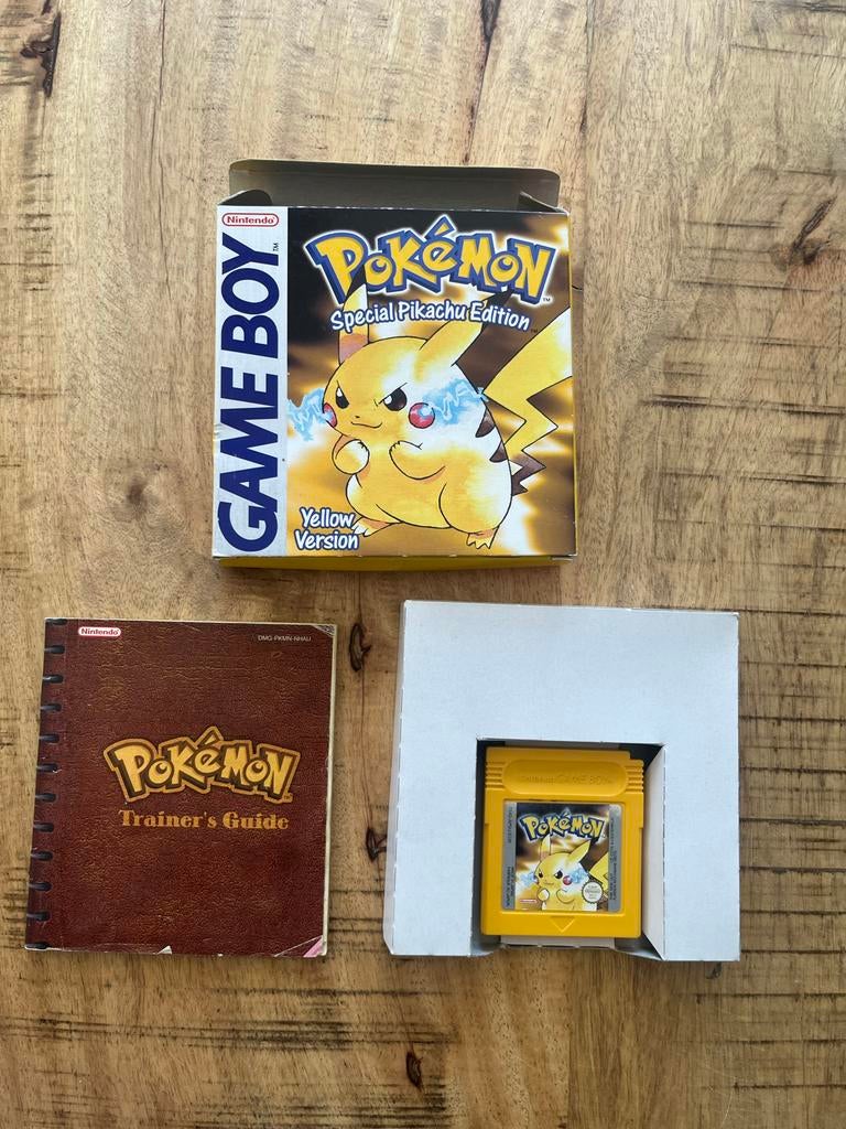 Pokémon Yellow Version Game Boy, Avontuur en Actie, Gebruikt, Verzenden, 1 speler