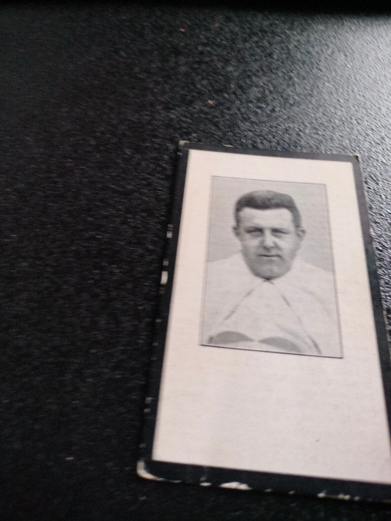 Bidprentje Pastoor van Gorkum Udenhout Berlicum Koningslust, Ophalen of Verzenden, Bidprentje
