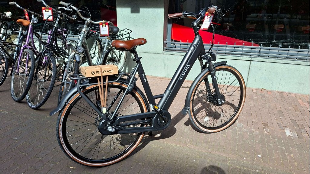 Fietshokje Raaks: Raaks Belton Zwart E-Bike Nieuw!!, Fietsen en Brommers, Fietsen | Dames | Damesfietsen, Niet ingevuld, Niet ingevuld