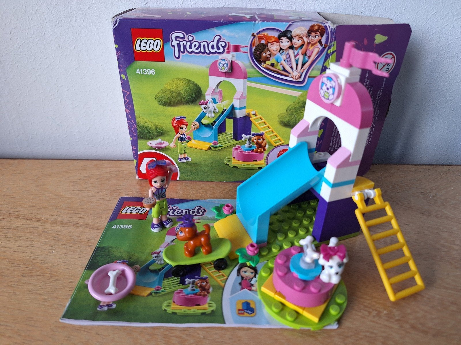 LEGO friends 41396 puppy playground, Ophalen of Verzenden, Zo goed als nieuw