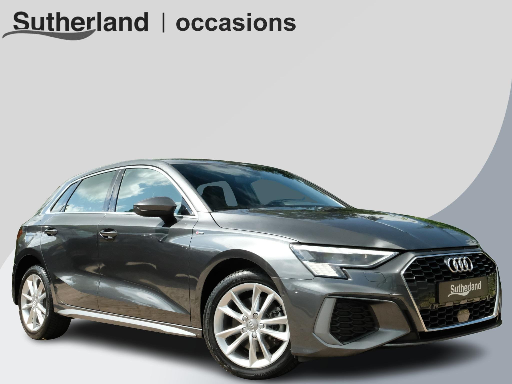 Audi A3 Sportback 40 TFSI S Line 204 PK | Trekhaak afneembaa, Auto's, Gebruikt, 4 cilinders, 1535 kg, 13 kWh